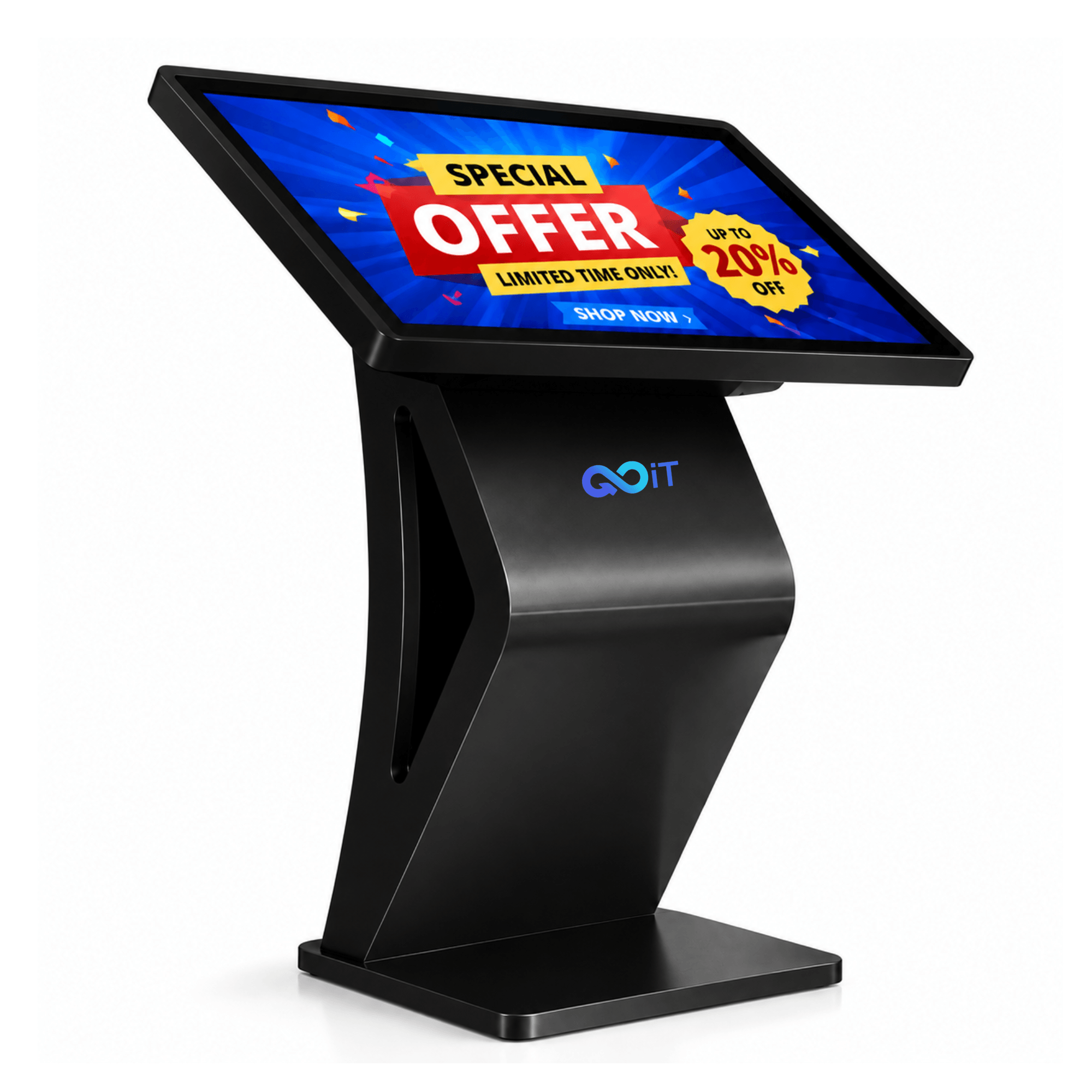 Qbit K Type Digital Standee image