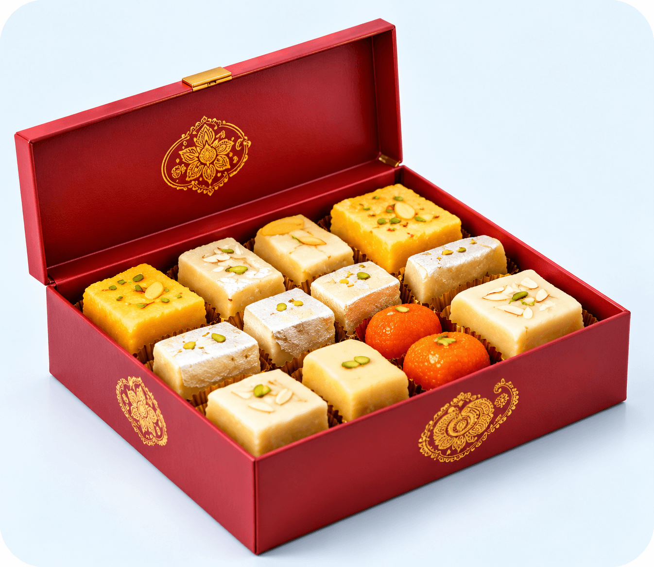 Box of Indian sweets